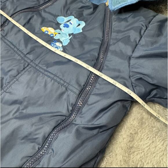 Blue's Clues VTG Retro Y2K Snow Suit Baby 12-18 Month Reversible Embroidered - Picture 2 of 9